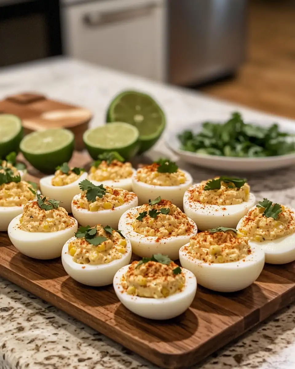 Ingredients for Mexican Street Corn Deviled Eggs That Will Spice Up Your Snack Game