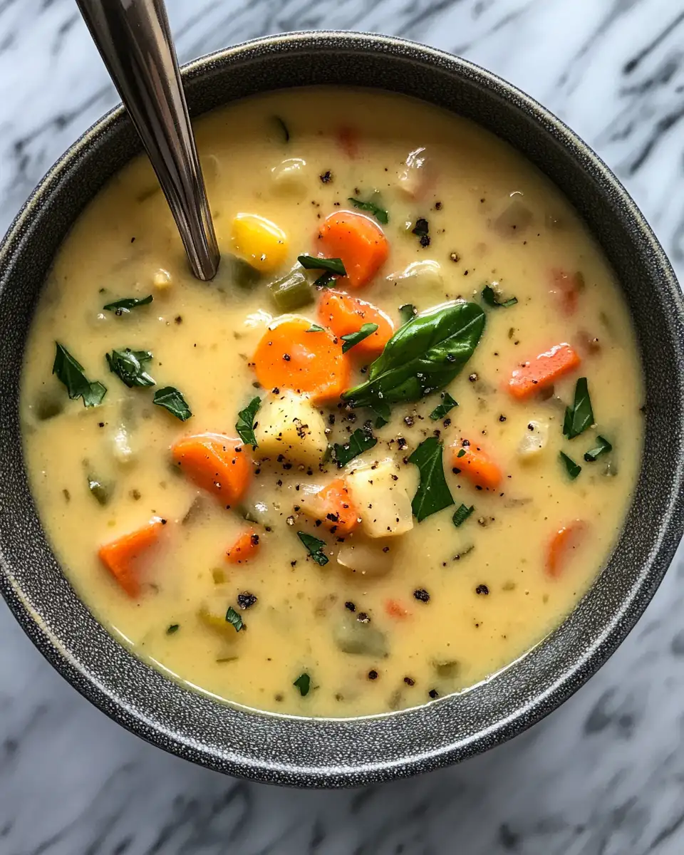 One-Pot Creamy Vegetable Soup That Warms Your Soul - Featured Image
