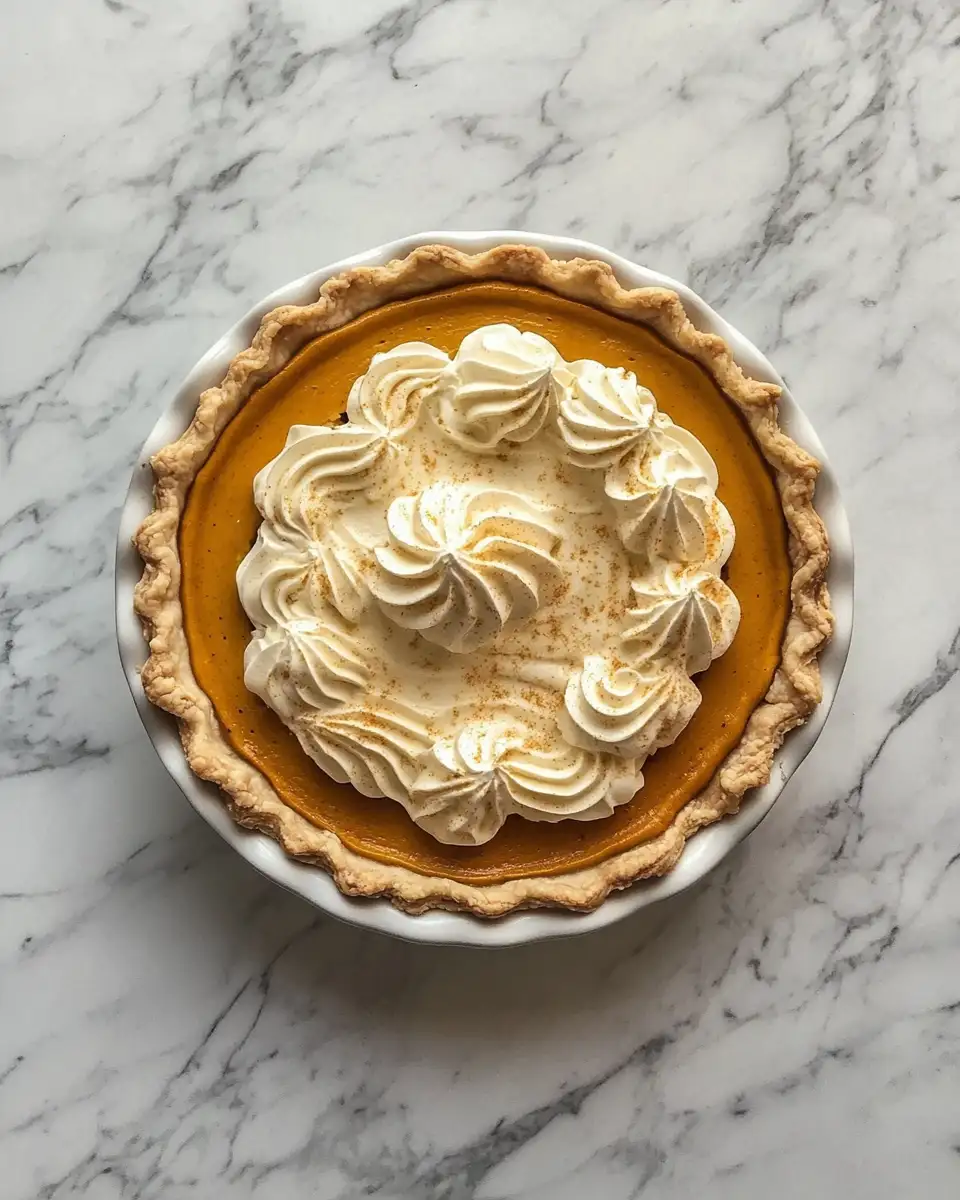 Final dish - Irresistible Pumpkin Cream Pie Recipe That Will Wow Your Taste Buds