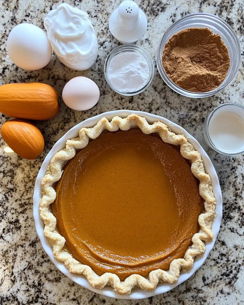 Ingredients for Irresistible Pumpkin Cream Pie Recipe That Will Wow Your Taste Buds