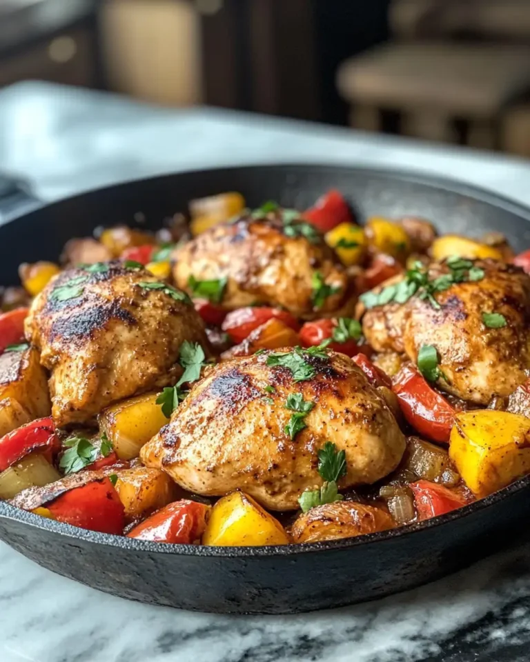 Spice Up Dinner with a Flavorful Santa Fe Chicken Skillet - Featured Image