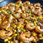 Savor the Flavor with Shrimp and Mexican Street Corn Skillet Delight - Featured Image