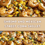 Shrimp and Mexican Street Corn Skillet 🍤🌽