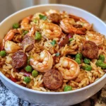 Irresistible Shrimp and Sausage Dirty Rice Recipe to Spice Up Your Dinner - Featured Image