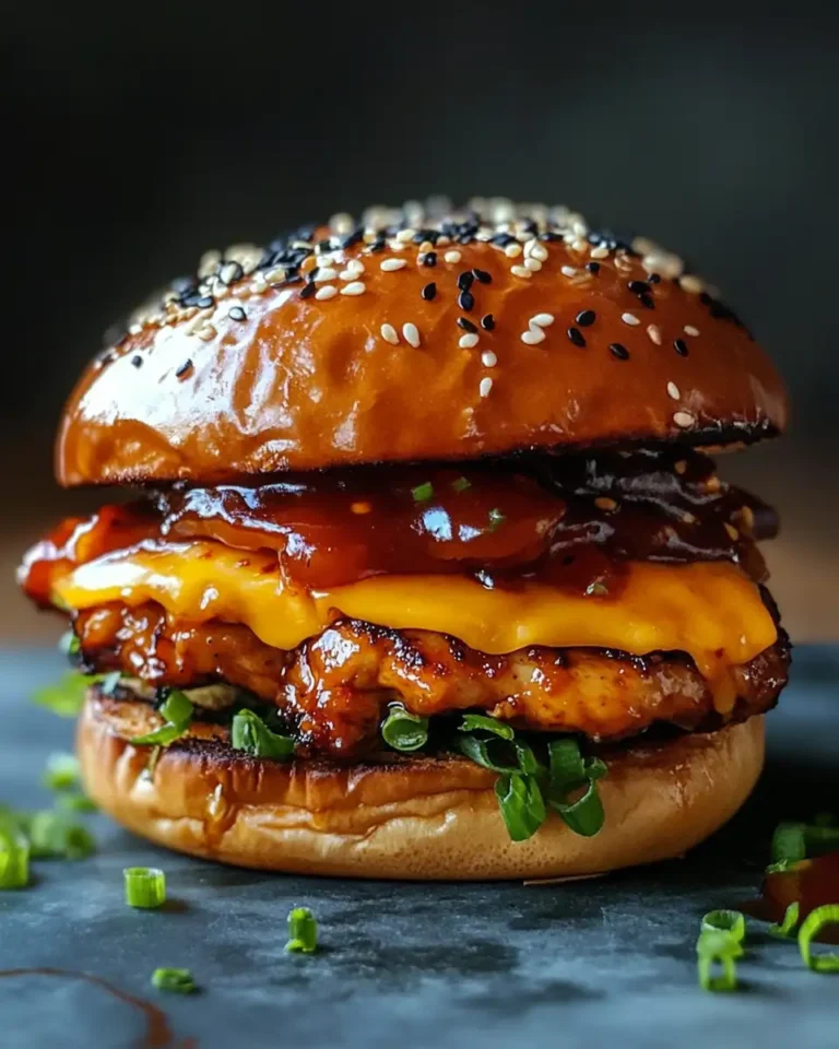 Sizzling Korean Chicken Burger That Will Ignite Your Taste Buds - Featured Image