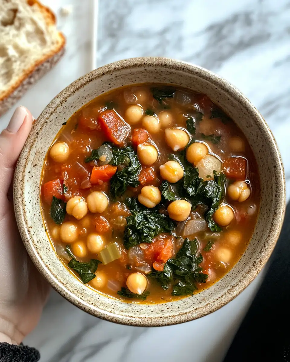 Hearty and Healthy Tuscan Chickpea Soup Recipe You’ll Love - Featured Image