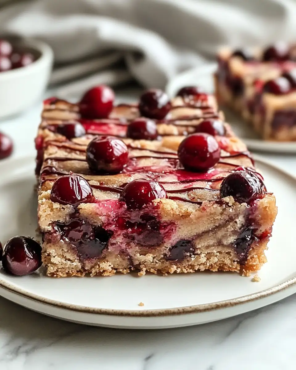 Irresistible Christmas Cherry Bars That Will Sweeten Your Holiday Season - Featured Image