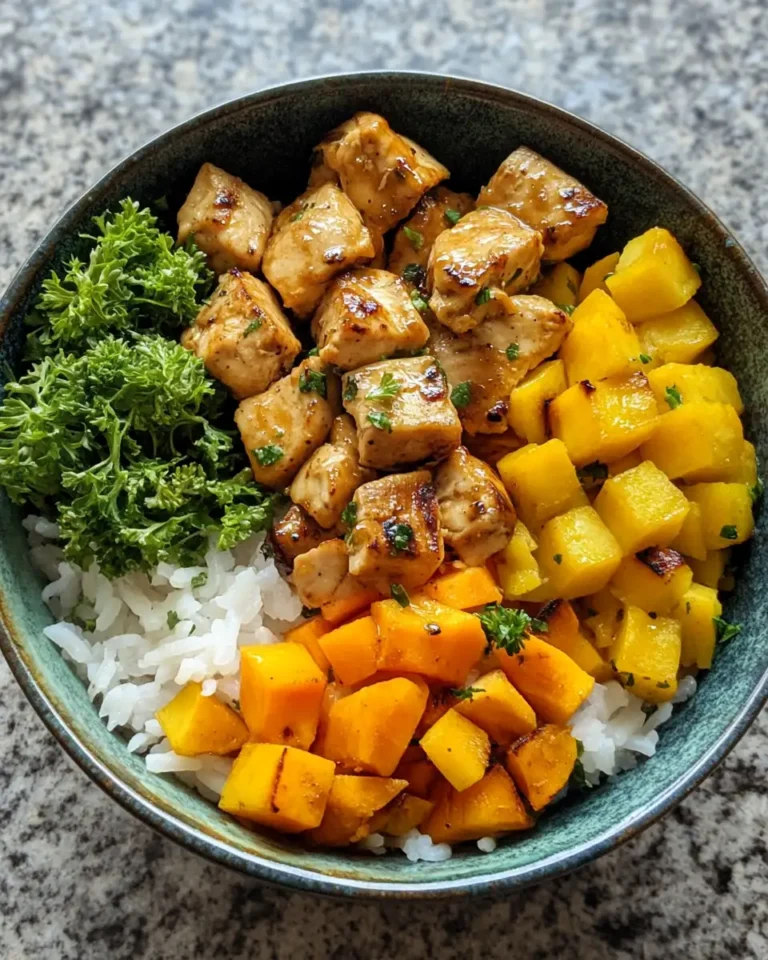 Tropical Delight Coconut Chicken Rice Bowl Recipe You’ll Crave - Featured Image