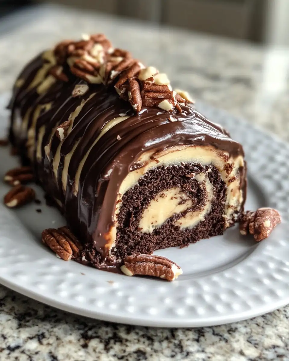 Decadent German Chocolate Roll Cake Recipe You Need to Try - Featured Image