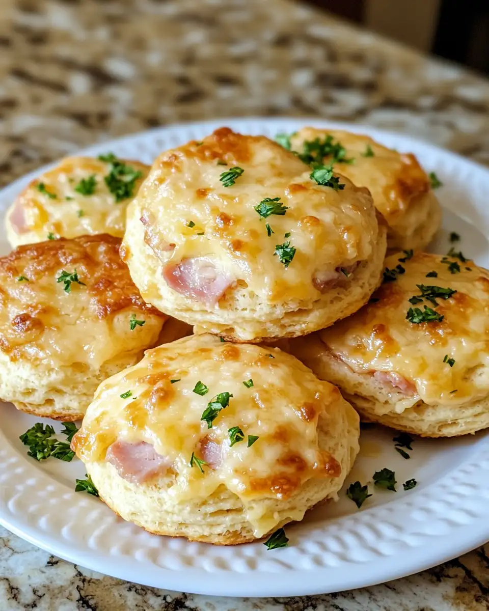 Irresistible Ham and Cheese Butter Swim Biscuits You Need to Try - Featured Image