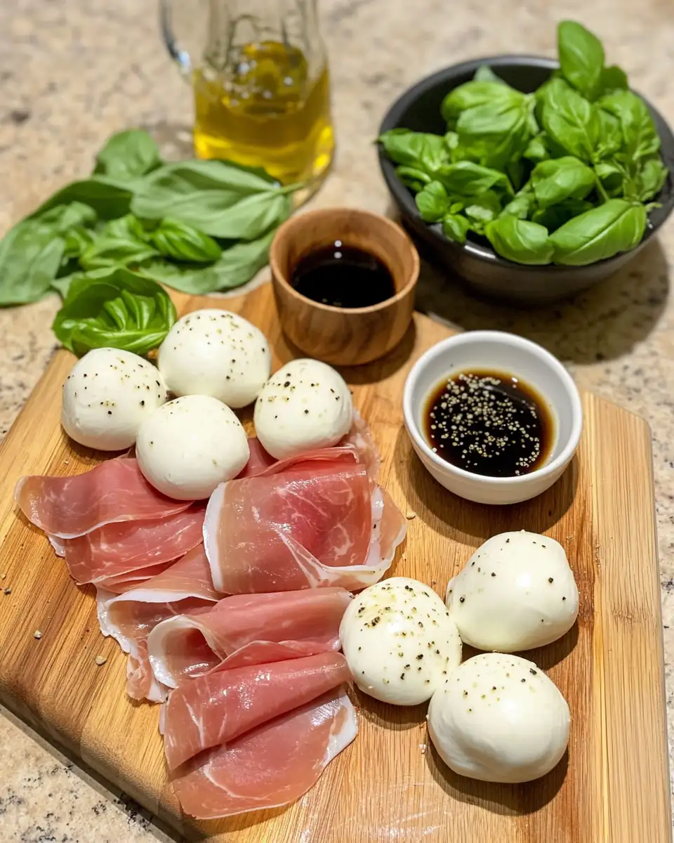 Ingredients for Irresistible Prosciutto Wrapped Mozzarella Bites You Need to Try Tonight