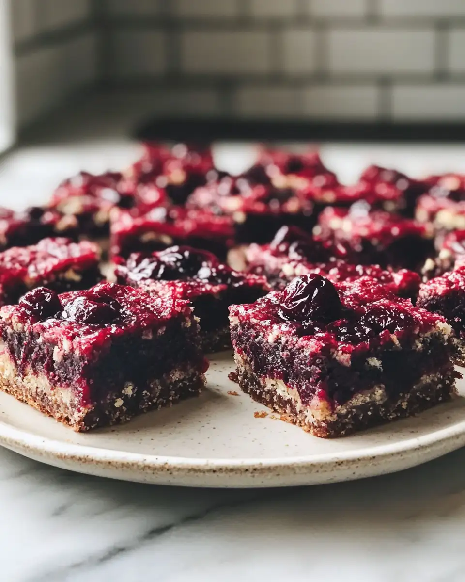 Irresistible Ruby Red Cherry Bars That Will Sweeten Your Day - Featured Image