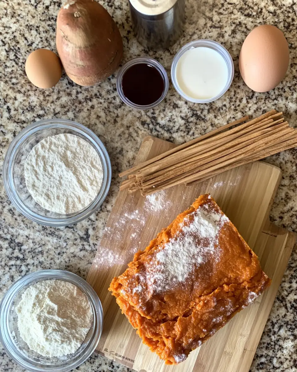 Ingredients for Irresistibly Soft Sweet Potato Cinnamon Bread Recipe You Need to Try