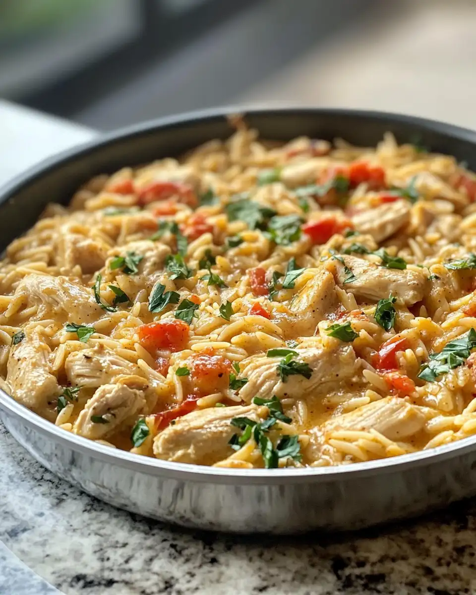 Creamy Cajun Chicken Orzo Bake Recipe That Will Wow Your Taste Buds - Featured Image