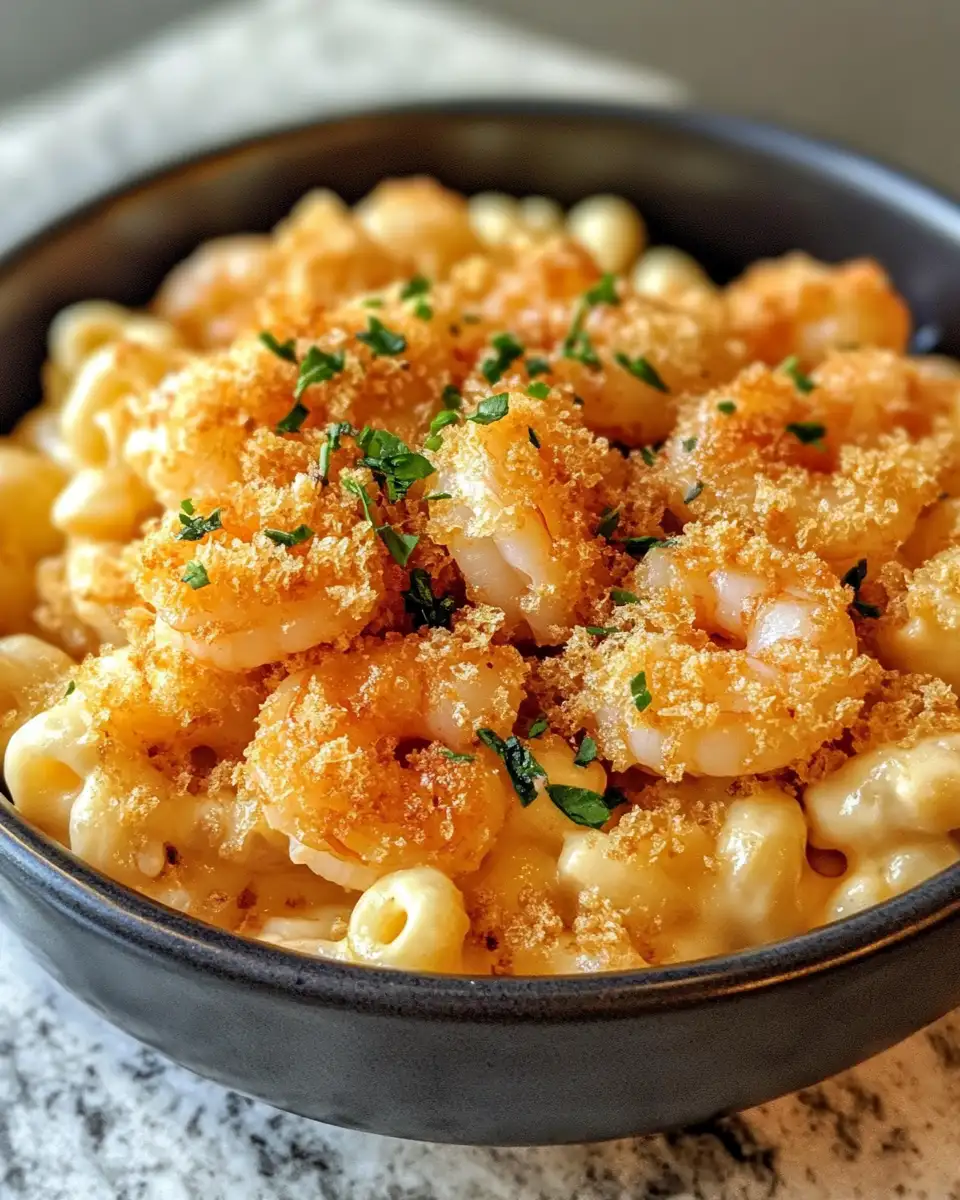 Crispy Bang Bang Shrimp Mac and Cheese That Will Blow Your Mind - Featured Image