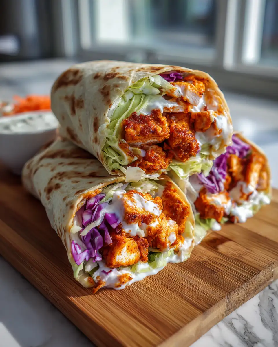Irresistible Crispy Buffalo Chicken Wraps You Need to Try - Featured Image