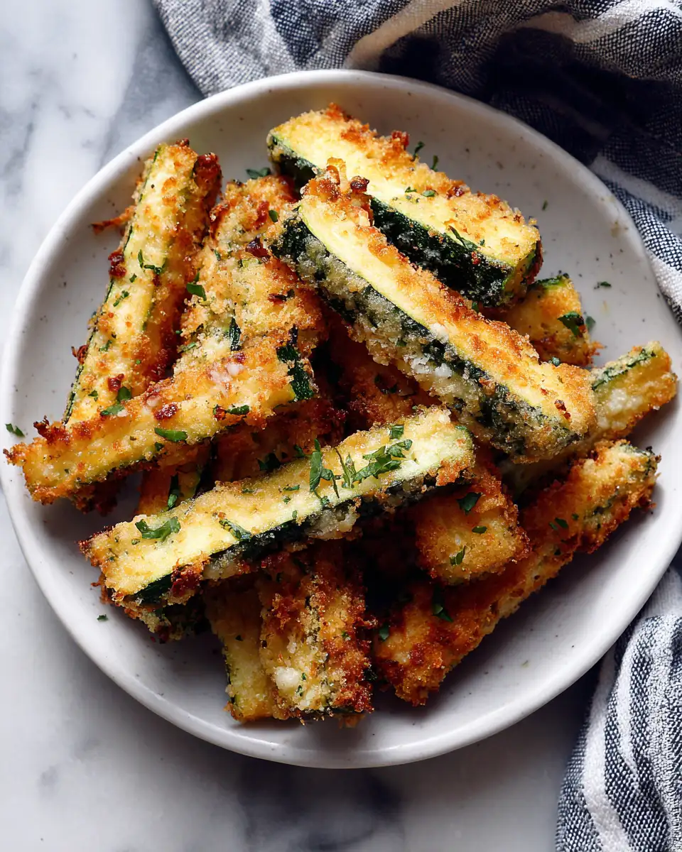 Crispy Parmesan Zucchini Fries That Will Steal the Snack Show