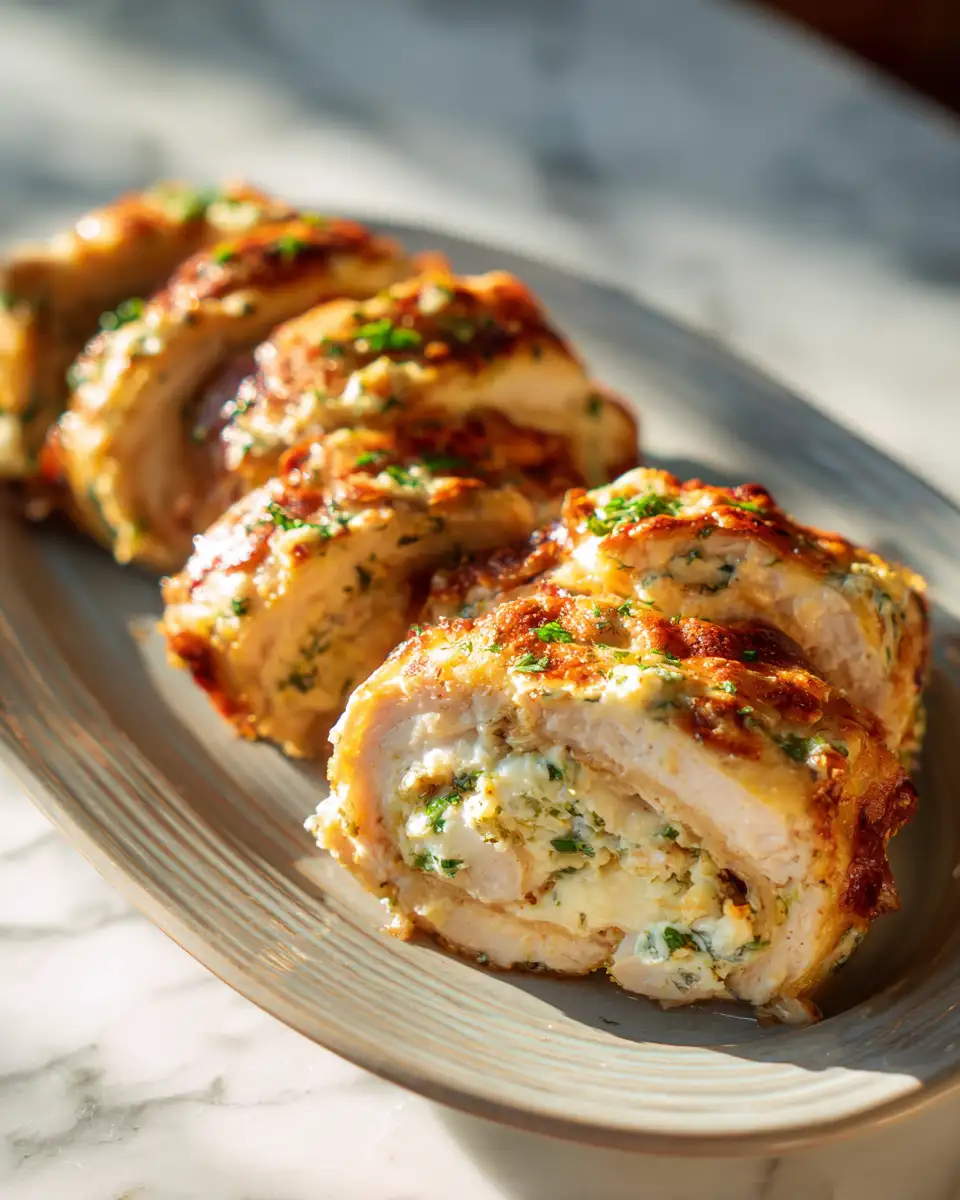 Irresistible Garlic Cream Cheese Chicken Roll-Ups You Need to Try - Featured Image