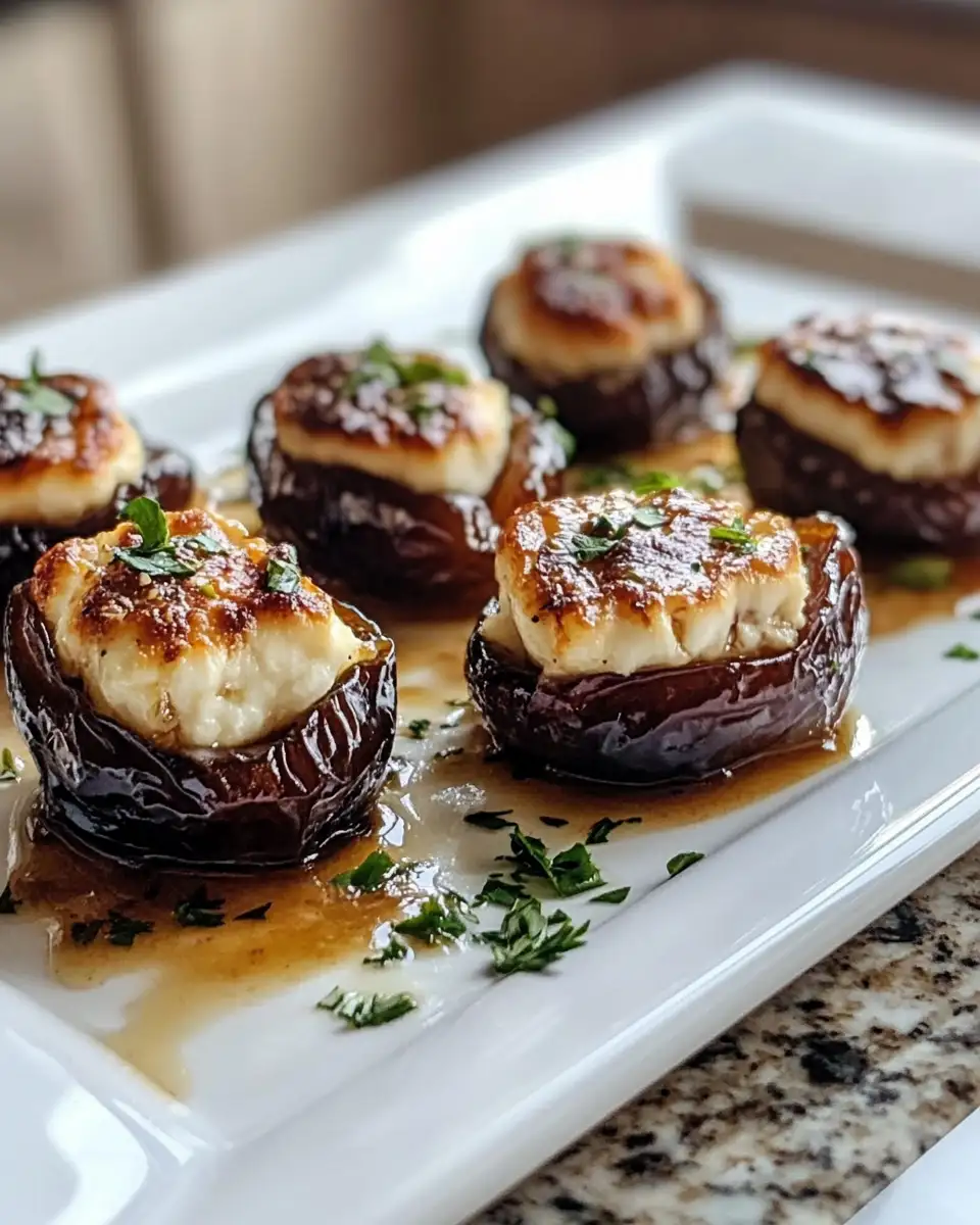 Final dish - Irresistible Goats Cheese Stuffed Dates That Will Elevate Your Appetizers