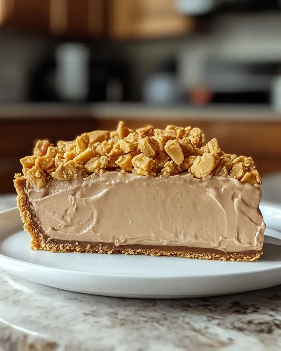 Irresistible No-Bake Peanut Butter Crunch Pie Recipe You Need to Try - Featured Image