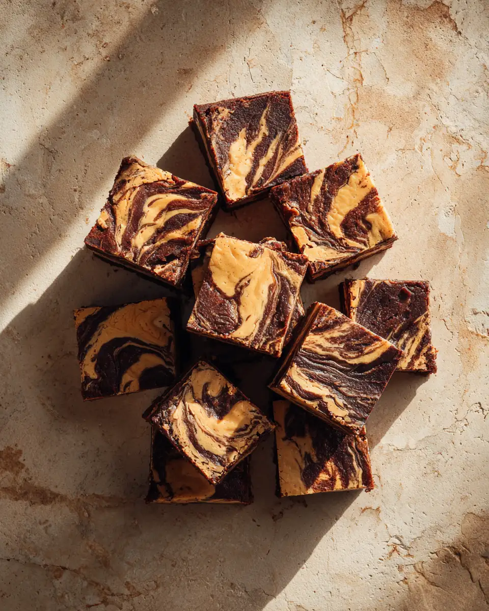 Irresistible Peanut Butter Chocolate Swirl Brownies You Need to Try - Featured Image