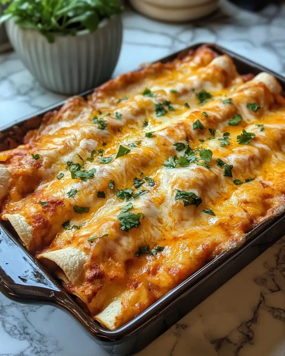 Melt-in-Your-Mouth Queso Chicken Enchiladas You Need to Try