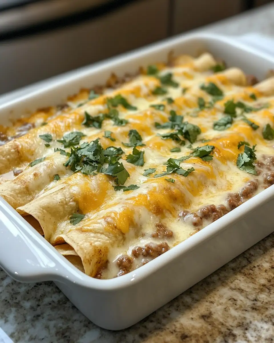 Southern Breakfast Enchiladas with Sausage Gravy A Comfort Food Twist - Featured Image