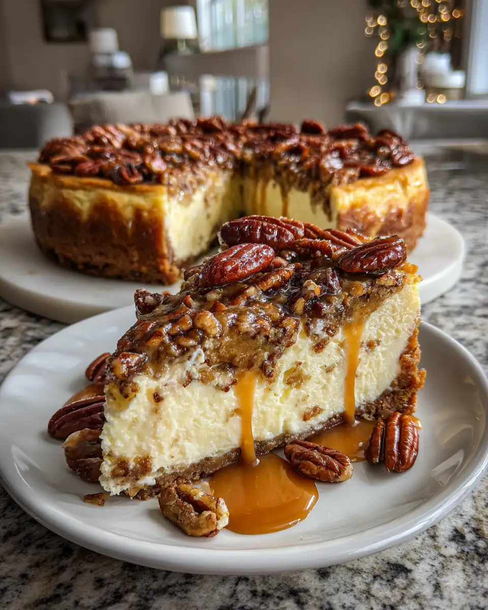 Decadent Southern Pecan Pie Cheesecake Recipe You Need to Try - Featured Image