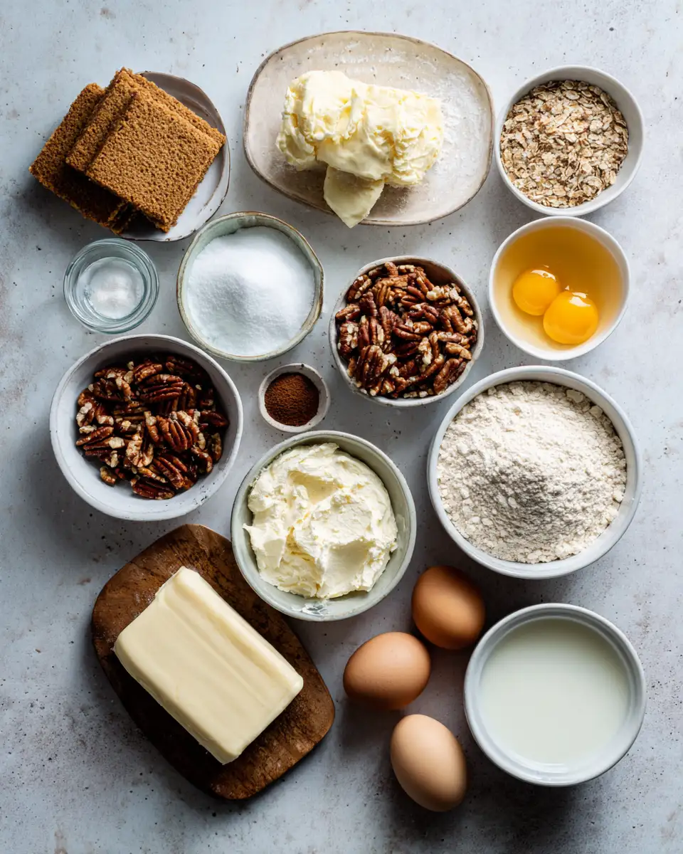 Ingredients for Decadent Southern Pecan Pie Cheesecake Recipe You Need to Try