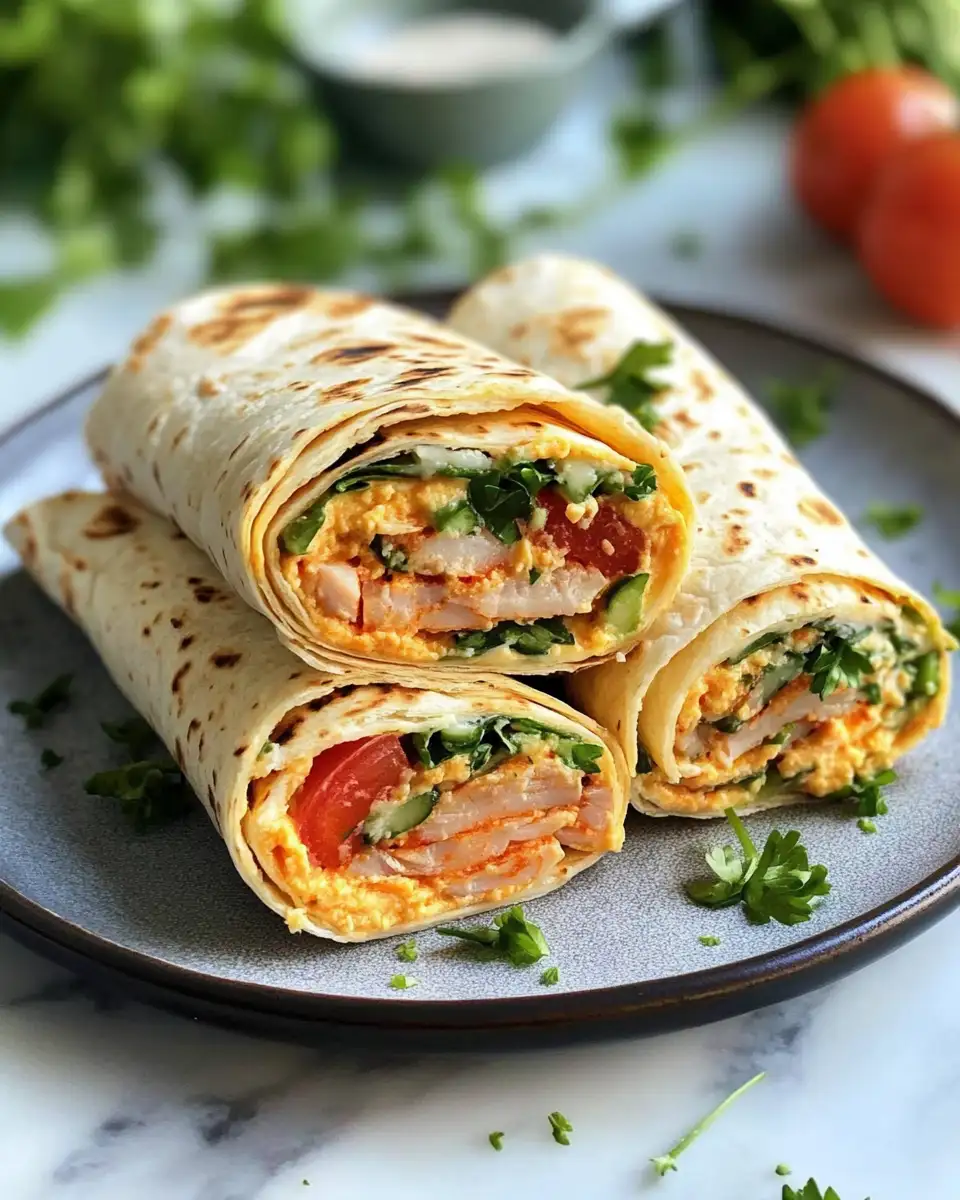 Spicy Tuna Melt Tortilla Wraps That Will Ignite Your Taste Buds - Featured Image