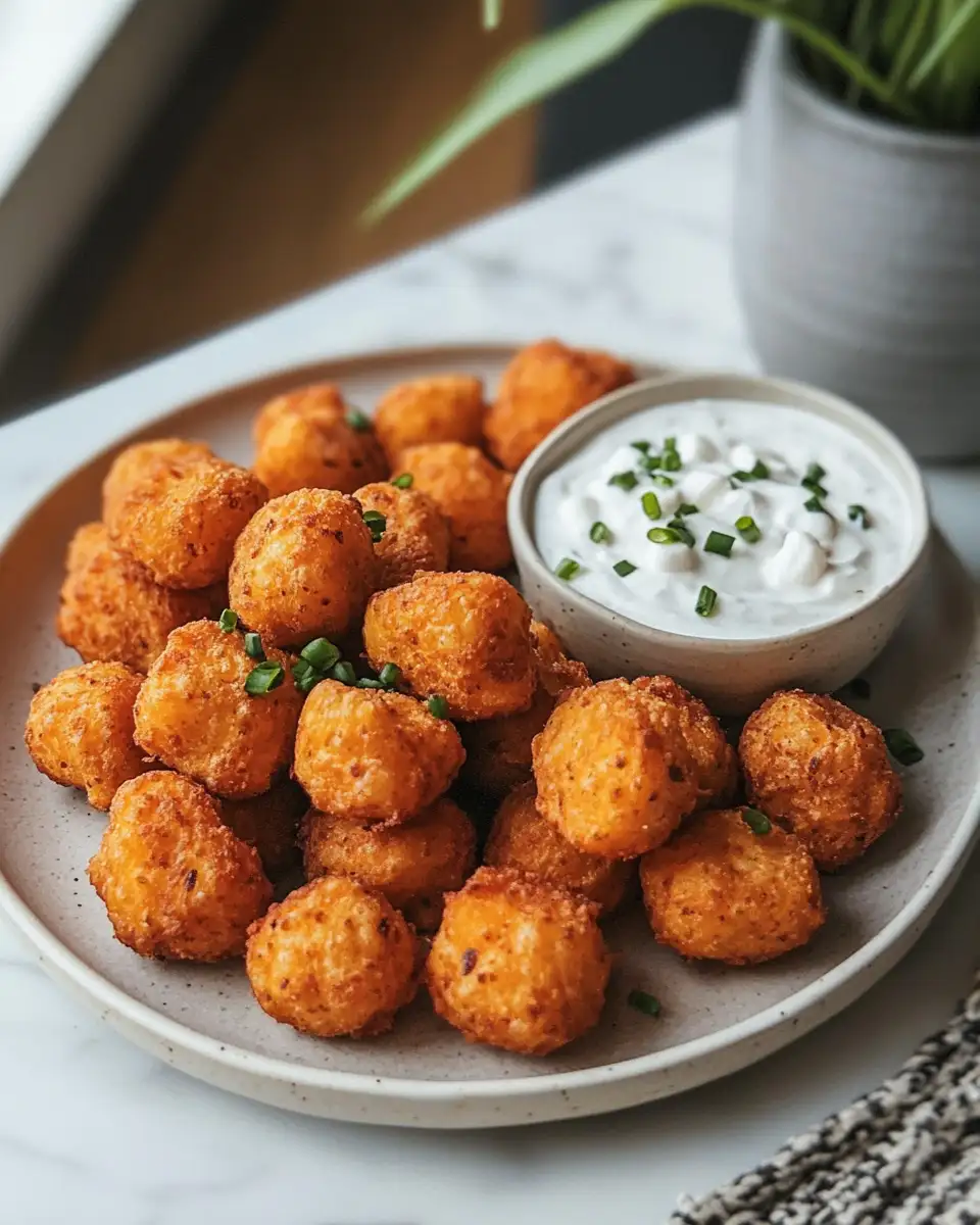 Sweet Potato Tots with Marshmallow Dip A Delicious Twist on a Classic Snack - Featured Image