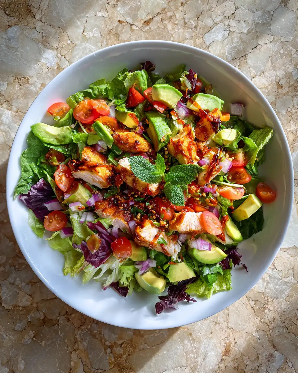 Final dish - Sizzling Flavors: Discover the Irresistible Bang Bang Salad