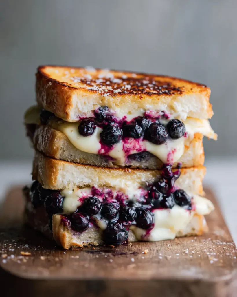 Savor the Sweet and Savory Symphony of Blueberry Bliss Grilled Cheese - Featured Image