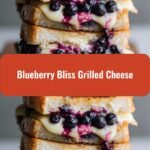 Savor the Sweet and Savory Symphony of Blueberry Bliss Grilled Cheese