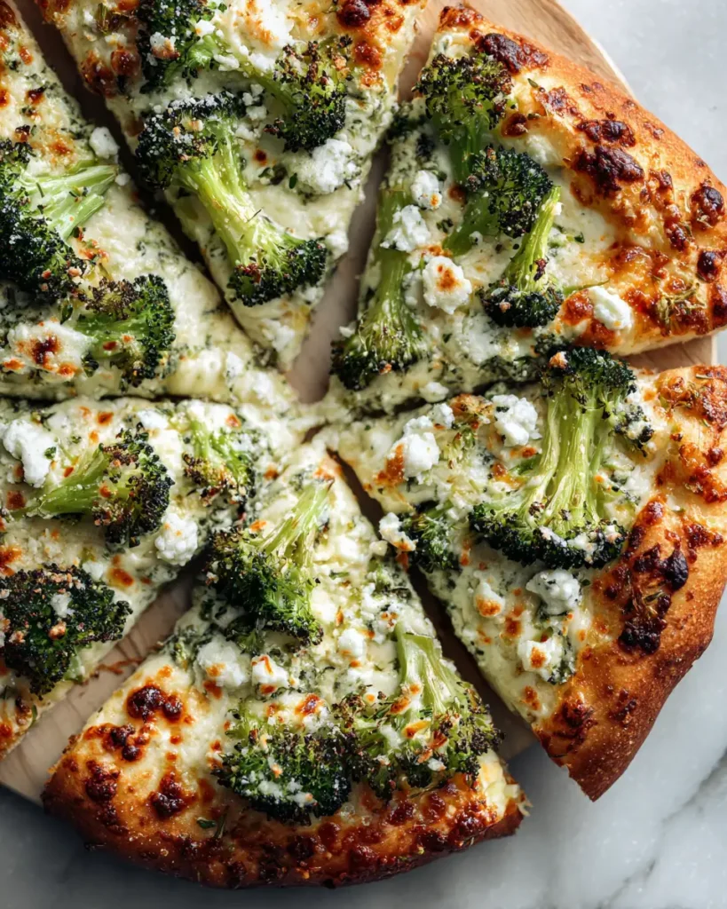 Broccoli Ricotta White Pizza: A Slice of Green Heaven - Featured Image