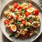 Summer's Bounty: A Refreshing Caprese Pasta Salad Delight - Featured Image