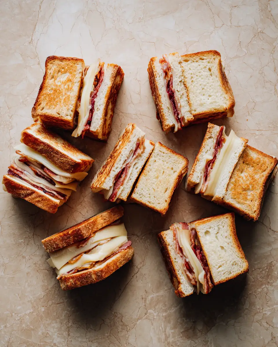 Ingredients for Indulge in the Ultimate Caramelized Onion Bacon Grilled Cheese Sandwich Experience