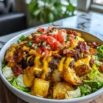 Loaded Comfort: The Ultimate Cheeseburger Potato Bowl Experience - Featured Image