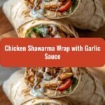 Savor the Flavor: Irresistible Chicken Shawarma Wrap with Garlic Sauce