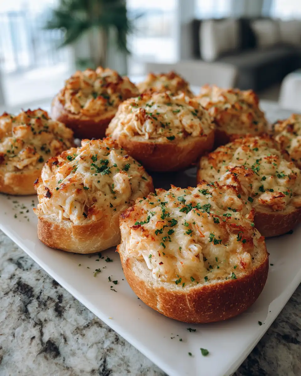 Irresistible Crabby Shrimp-Stuffed Garlic Bread Bombs: A Flavor Explosion - Featured Image