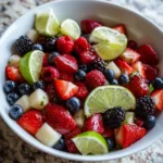 Zesty Bliss: Creamy Berry Citrus Fruit Salad Delight - Featured Image