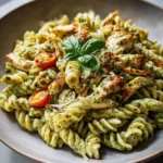 Indulge in the Ultimate Creamy Pesto Chicken Pasta Delight - Featured Image