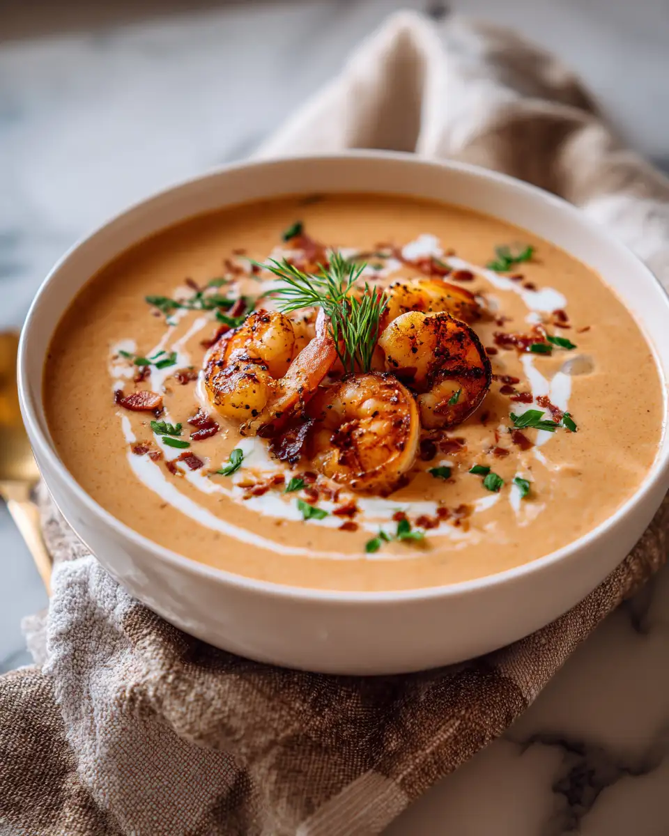 Dive into Decadence with This Creamy Shrimp Bisque Recipe - Featured Image