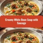 Comfort in a Bowl: Creamy White Bean Soup with Sausage