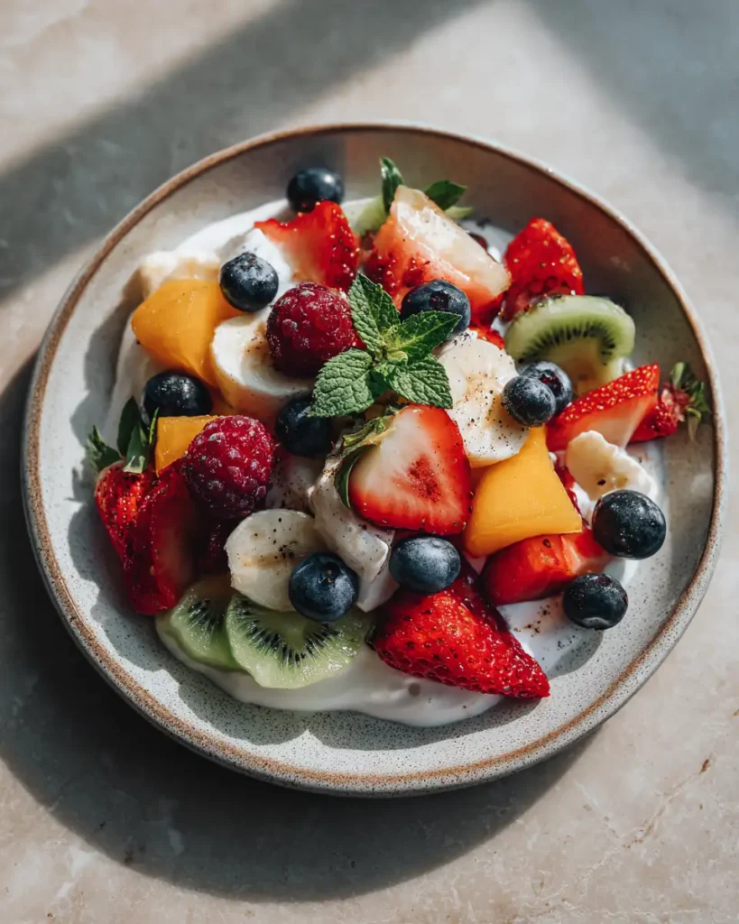 Delight in Every Bite with Our Creamy Yogurt Fruit Salad Extravaganza - Featured Image