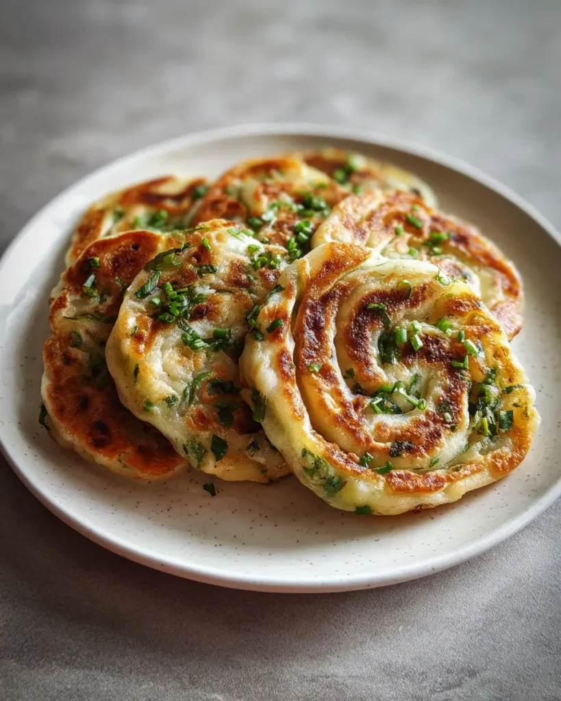 Ultimate Crispy Stuffed Scallion Pancakes Delight - Featured Image