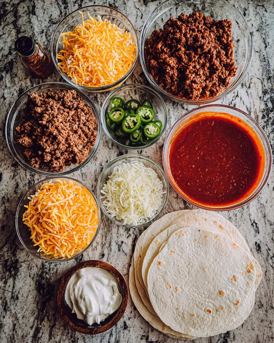 Ingredients for Ultimate Enchirito Recipe: A Flavor Fiesta in Every Bite