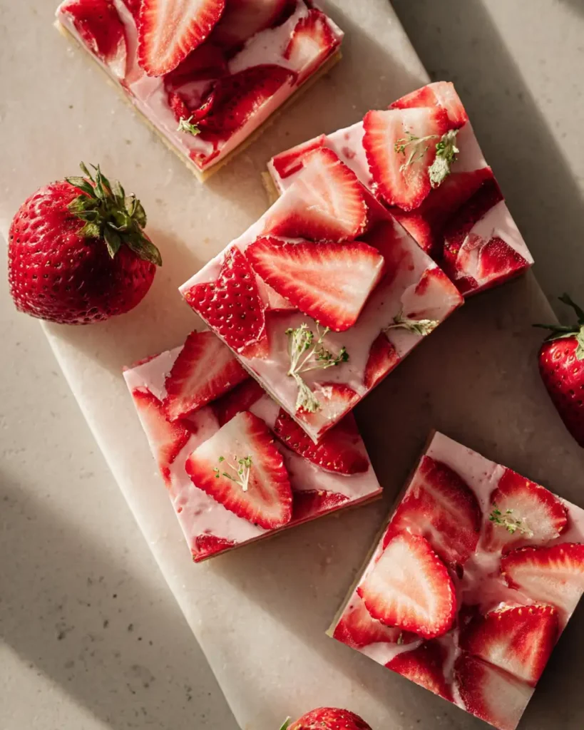 Chill Out with Irresistible Frozen Strawberry Yogurt Bark - Featured Image