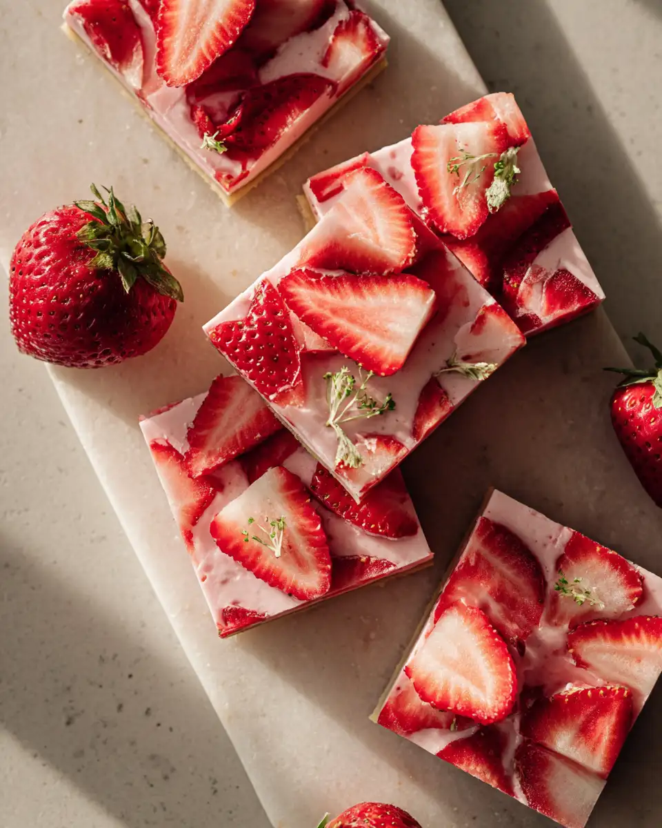 Chill Out with Irresistible Frozen Strawberry Yogurt Bark - Featured Image