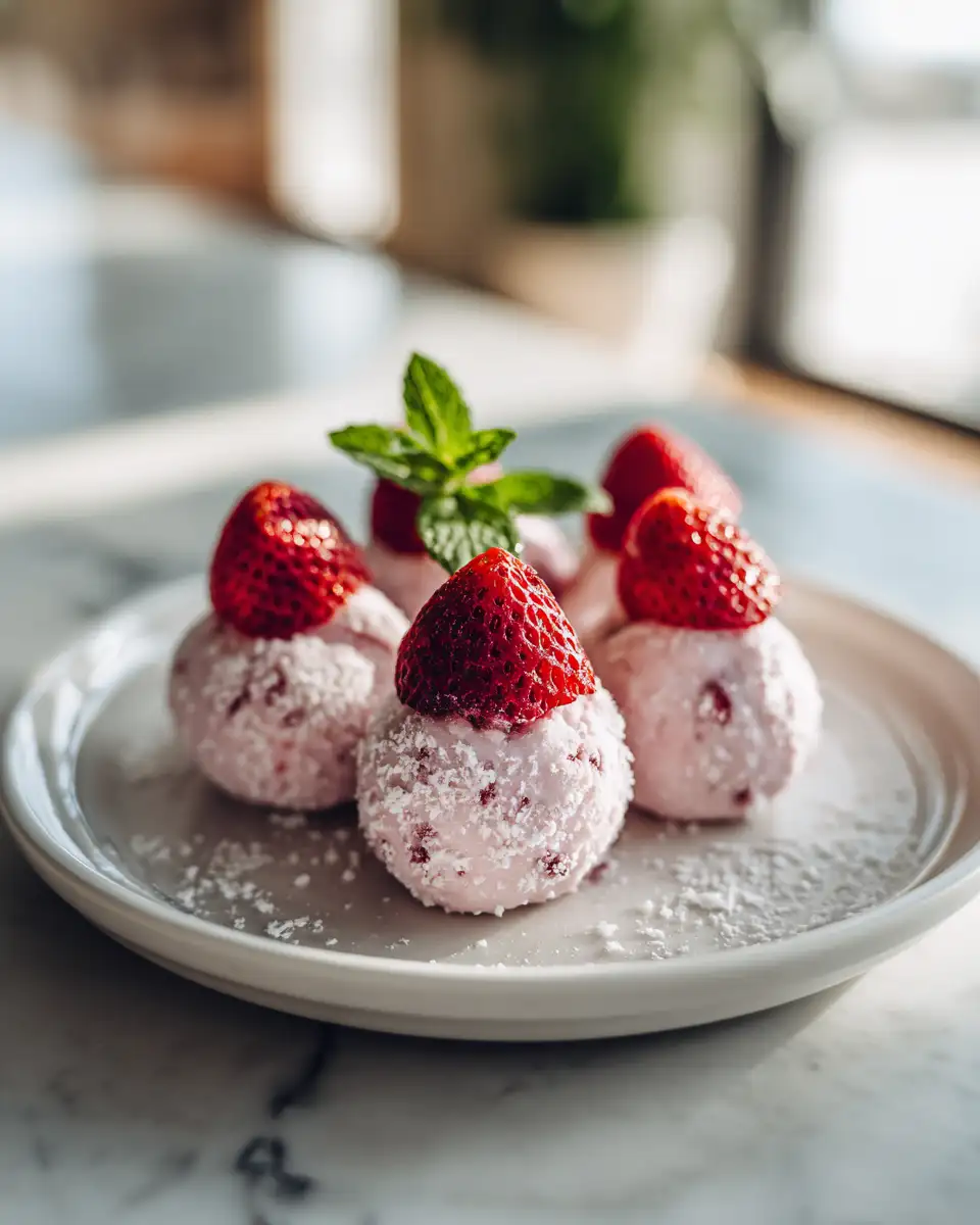 Chill Out with Irresistible Frozen Strawberry Yogurt Bites - Featured Image